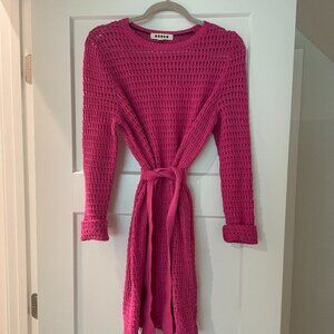 BODEN Crochet Knit Dress